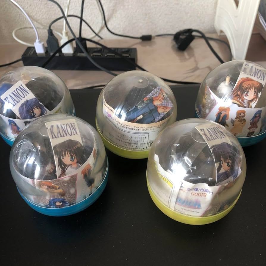 かのん ガチャ セット Amazon | Kanon ガチャガチャ 五体セット | カプセル玩具 | おもちゃ